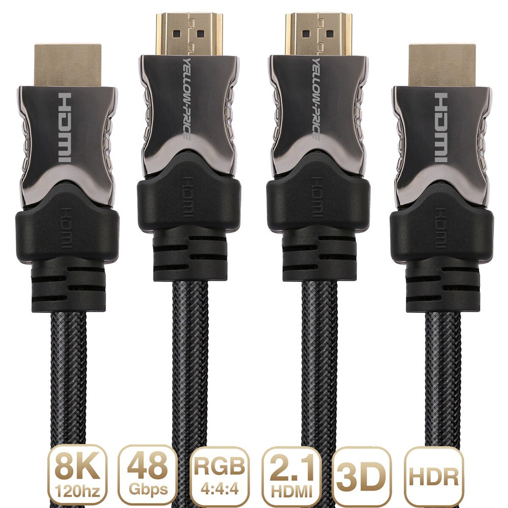 8K/4K BLU-RAY PLAYERS, SMART 3D, MEDIA PC, PS5, PS4, XBox One/360 HDMI 2.1 Cable