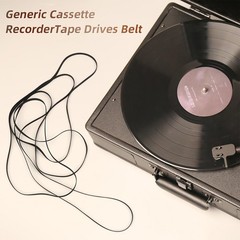 10pcs Turntable Belt Different Specifications Rubber Belt Replace Turntable