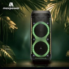 Max Power Thunder X-Bass Portable Speaker, Wireless Mic, Bluetooth