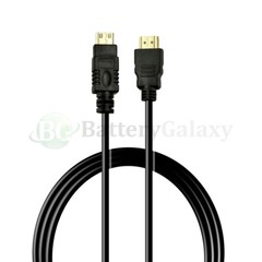 Ultra High Speed Mini HDMI to HDMI Cable 4K UHD HDMI Cord A to C for Cameras