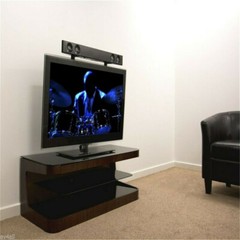 Adjustable Sound Bar Playbar Speaker TV Bracket VESA Mount Holder Capacity 22Lbs