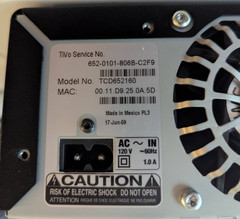 Lifetime Tivo HD TCD652160 upgraded 1TB drive DVR record OTA and Cable