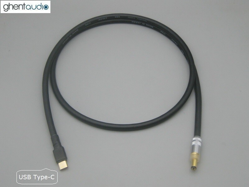 DC29(type-C) — Oyaide DC plug to USB Type-C Canare 4S6 Star Quad DC Cable