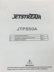 Jetstream 50 Amp 13.8 VDC Power Supply w/Powr Poles + Posts Free S/H & Returns