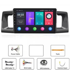 Car Stereo Radio GPS Navi Android 15 Apple Carplay For Toyota Corolla 2003-2008