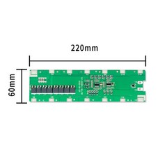 DIY 13S 8P 48V Li-ion Battery Box with 20A/30A BMS+Holder+Nickel Strip Assembly