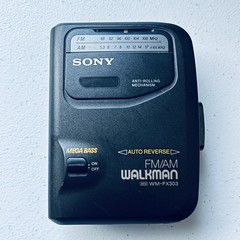 Sony Walkman WM-FX303 AM/FM Radio Cassette Player – New Belt – Reconditioned!