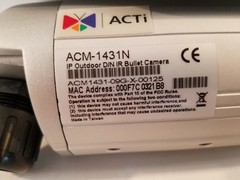 ACM-1431N ACTi MPEG-4 Outdoor IP IR Bullet Camera