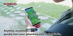 UltrA CatcheR | Pocket Go Go Click & Go Monster Catcher: Red, Type C Plug, V2026