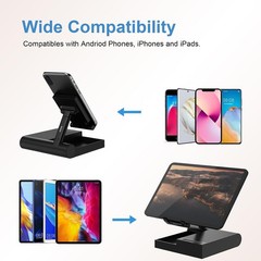 DOSS FreeTalk Bluetooth Wireless Speaker Phone Stand Black 8W Portable Desk NEW
