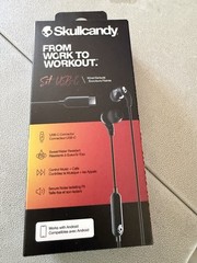 Brand New Skullcandy Set USB-C Wired In-Ear Headphones – True Black (S2SXY-N740)