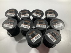 (10 Rolls) Deka 02360 Auto Primary 100 FT Wire Black 16 Gauge, 1,000 Feet Total