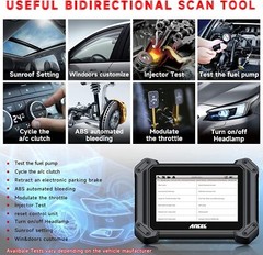 Ancel V6 PRO+ Bidirectional Scanner OBD2 All System Diagnostic Tool Key Coding
