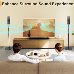 Adjustable Stand for Bose Speaker Stands, for Omnijewel Lifestyle 650, Surround