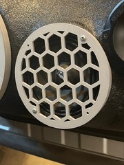 Universal Custom 6.5″ Speaker Grills (Pair) Heavy Duty Multiple Designs/ Colors