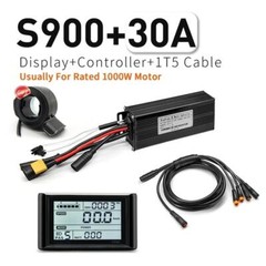 E-bike 24V/36V/48V 17A-30A Sine Wave Controller with Colorful LCD Display Kits