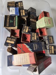 Large Lot Of Vacuume Tubes Radio Tubes