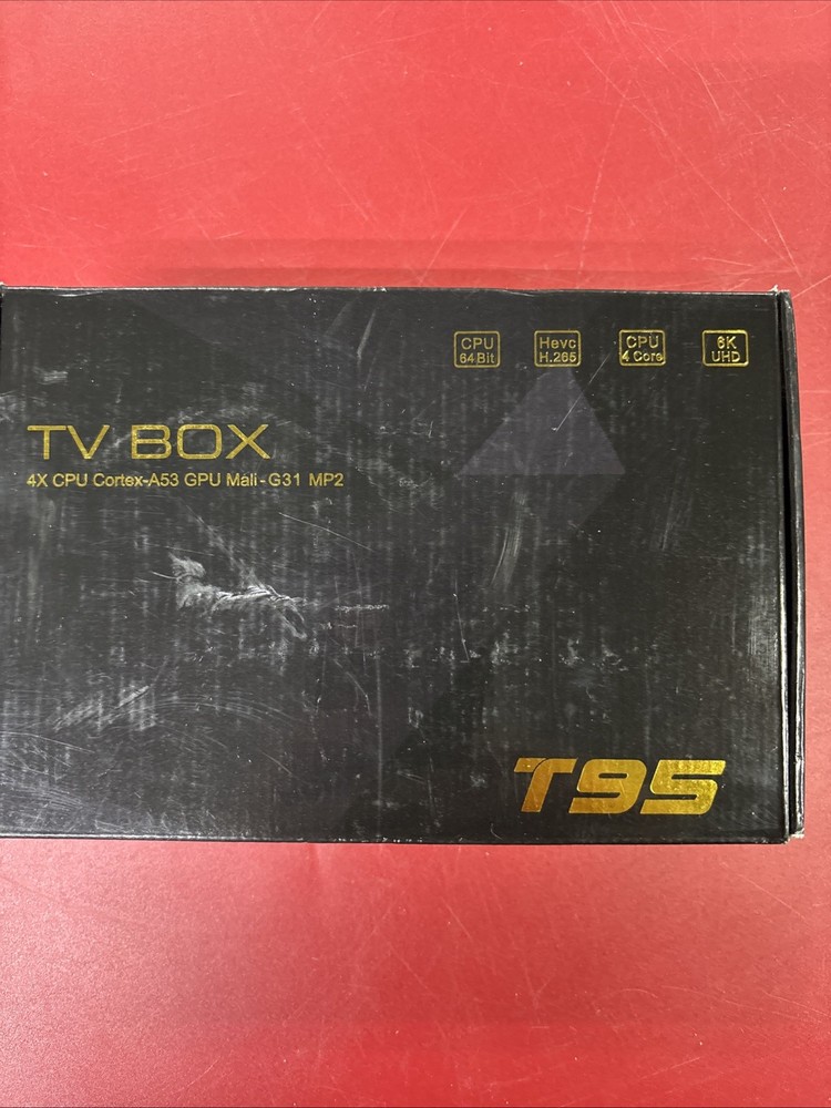 T95 6K TV BOX Android 10 CORE 2.4/5G WIFI HDMI Remote Control 2+16GB