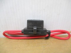 14 Gauge Mini ATC 30A Fuse Holder In-Line AWG Wire Copper 12 Volt Blade