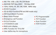 AnyTone AT-6666PRO 10-Meter Mobile Transceiver BRAND NEW MODEL AM/FM/USB/LSB/PA