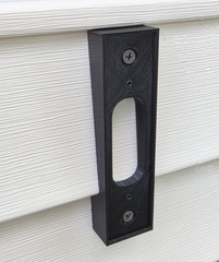 Ring Wired Doorbell Pro 3rd Gen Retinal 4K 4 inch Vinyl Siding Mounting Bracket