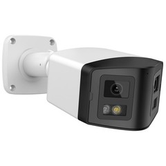 VIKYLIN 4K 8MP 180° Panoramic Bullet IP Camera Dual Light Full Color IR Swith