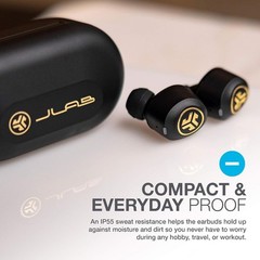 JLab JBuds Air Icon True Wireless Headphones Black – Used – Short Battery Life