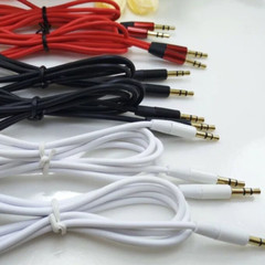 100x Lot Wholesale 3.5mm AUX AUXILIARY Cable Cord Male Stereo Audio iPod CAR 50x