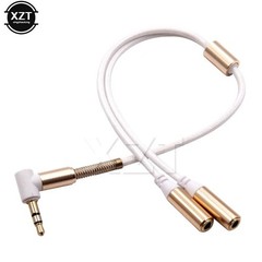 Headphone Splitter for 2 Headphones 2 Way 3.5Mm Adapter Aux Cable Mini Jack