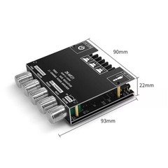 ZK-MT21 2.1Channel Bluetooth Audio Power Amplifier Board Subwoofer 50w+50w+100w