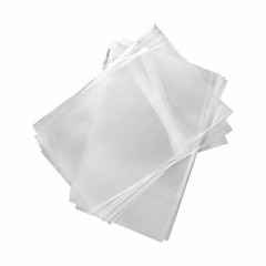 100 OPP Resealable Plastic Wrap Bag for Standard 14mm DVD Case Peal & Seal