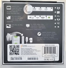 Pivos XIOS DS Media Play( PTGMCXDALU-US ) with extra Pivos sense motion remote