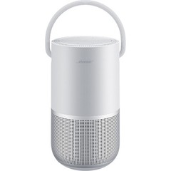 Bose Home Speaker, Luxe Silver With Bose Charging Cradle for Home Speaker Silver