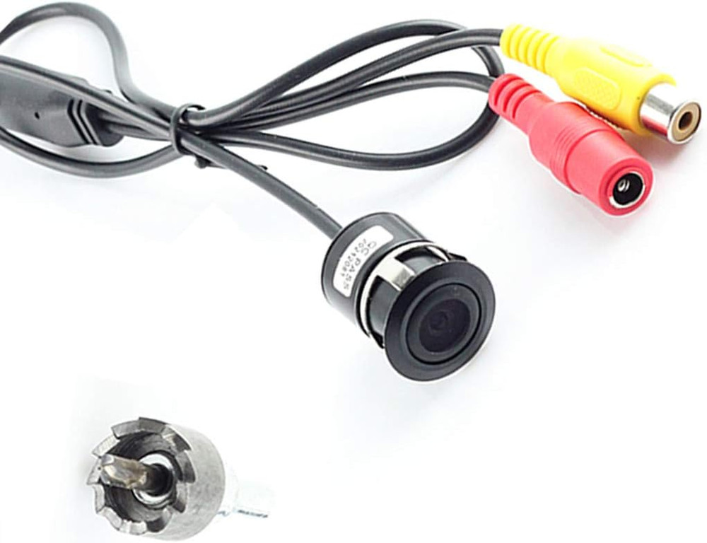 Front View Camera, Car Auto Front View Camera Forward Cam Screw Bumper Mount Un