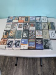 Cassette Tapes Various Artists And 1 Sealed Blank Tape Bulk Lot Of 29