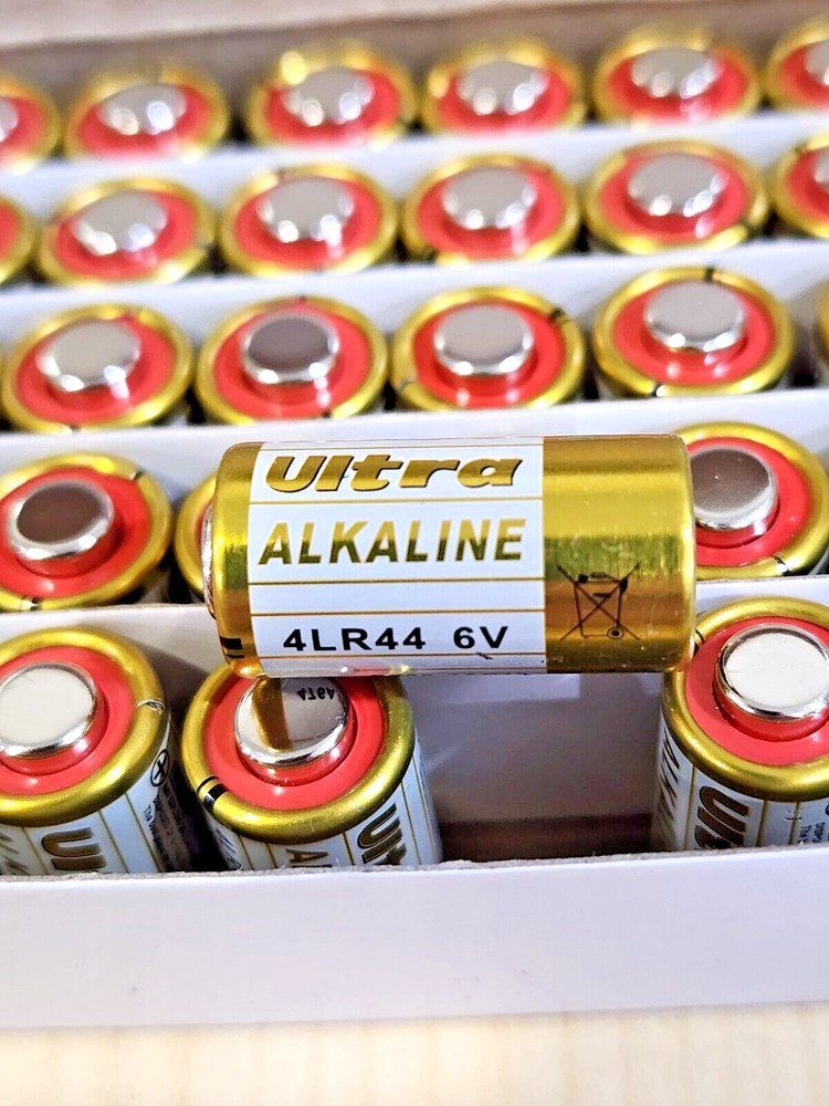 2 x ULTRA FRESH ALKALINE 4LR44 / 476A / A544 / K28A / L1325 COLLAR 6V BATTERIES