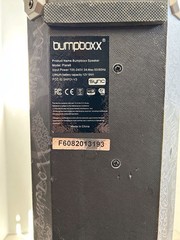 BUMPBOXX Flare 6 Boombox Black/Gray Tested Awesome