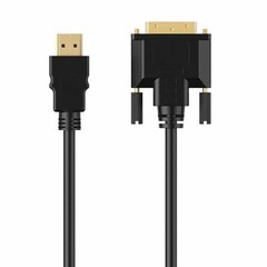 New HDMI to DVI-D 24+1 Pin Monitor Display Adapter Cable Male/Male HD HDTV 6 FT