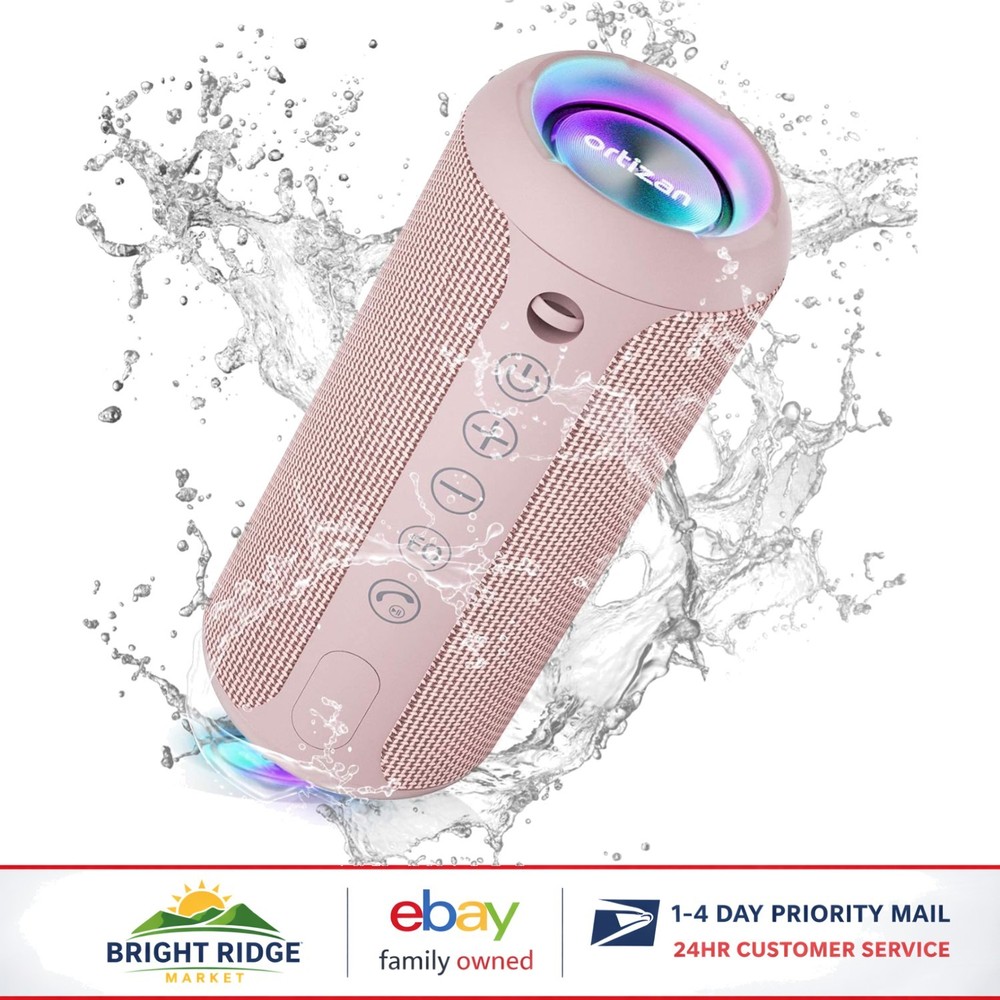 Versatile Bluetooth Speaker with 30 Hours Playtime for Home, Travel, and Parties
