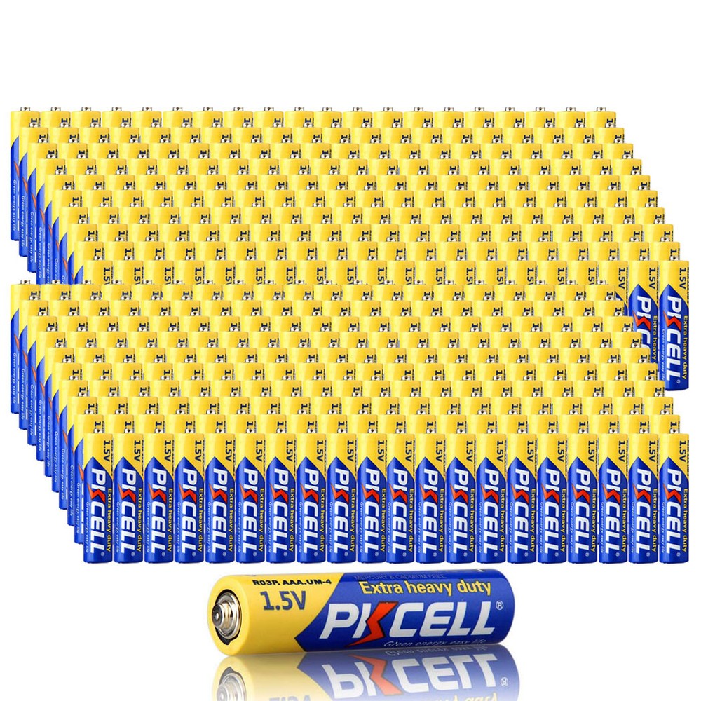 1000pcs Super Heavy Duty AA Batteries R6P LR91 PC1500 1.5V Double A Zinc-carbon