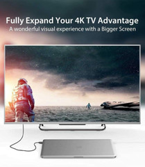 6.6FT USB to HDMI Adapter Cable, USB 3.0 to HDMI Male 1080P HD Monitor Display A