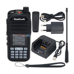 HamGeek HGA37 70-900MHz Walkie Talkie Handheld Transceiver AM FM UHF VHF Radio