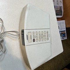 Bose Wave Radio Model AWR113 White Working With Cord No Remote