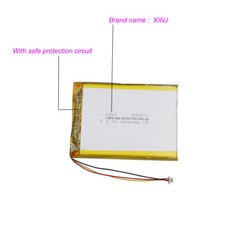 3.7V 3000mAh 11.1Wh Li Battery 505573 JST 3pin 0.8 Plug For a Roland Synthesizer