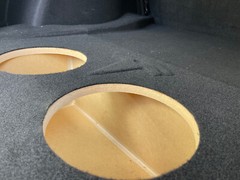 ZEnclosures 2-10″ Subwoofer Sub Box for the TESLA MODEL 3 with LOGO