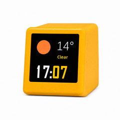 Mini WiFi Weather Station Digital Clock IPS LCD Temperature Humidity Display