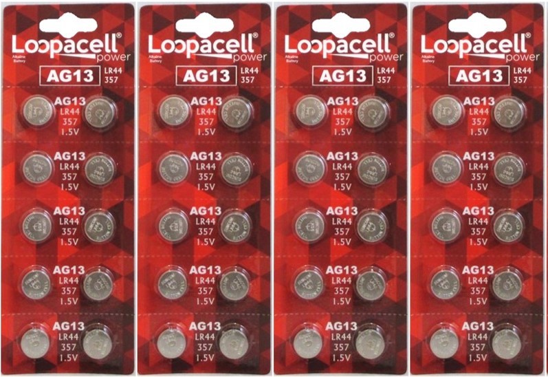 40 LR44 AG13 357 357A A76 303 L1154 1.5 Volt Alkaline Batteries Ships From USA