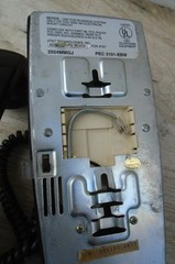 Lucent Avaya AT&T Standard Wall Mounted Touch Tone Phone – Black 2554MMGJ