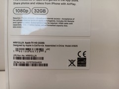 Apple TV (4th Generation) 32GB HD Media Streamer A1625 (MR912LL/A) – Sealed