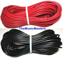 12 Gauge 50′ ft each Red Black Auto PRIMARY WIRE 12V Auto Wiring Car Power Cable
